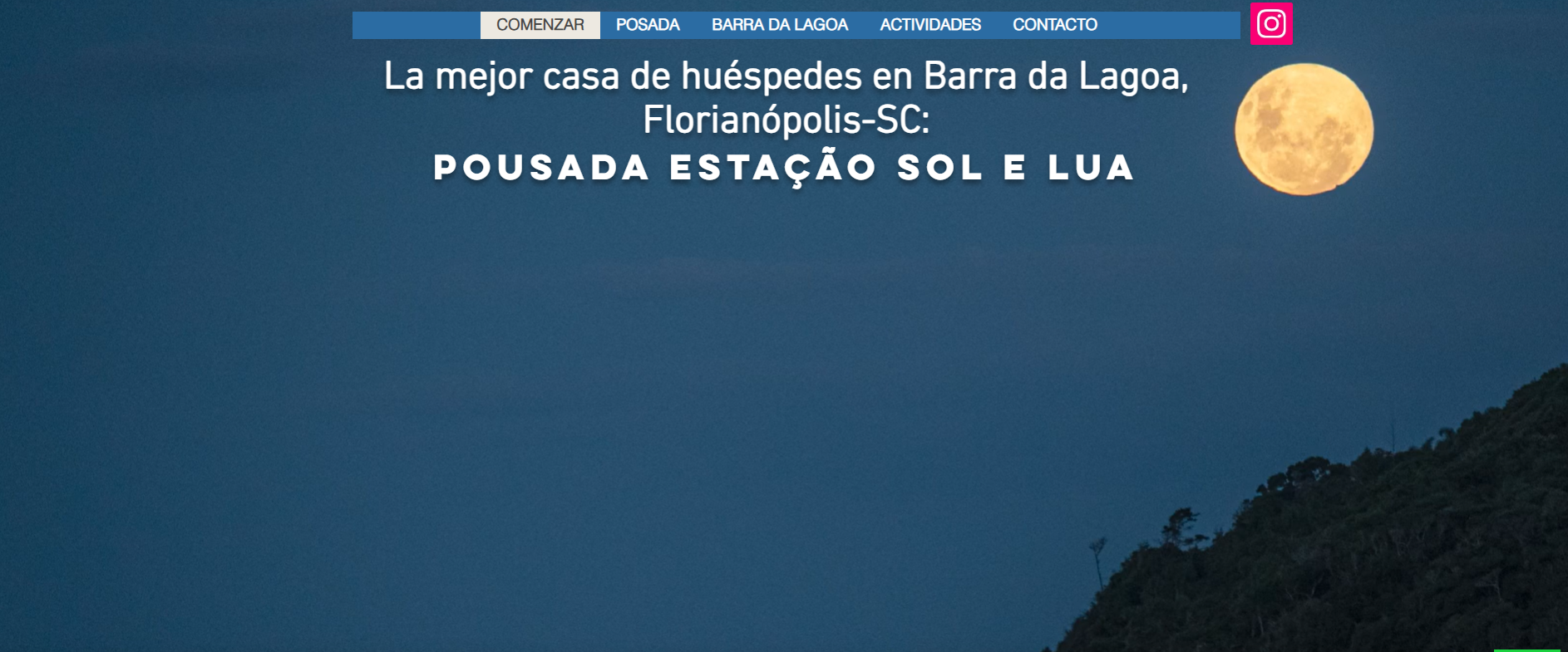 Antes - Home anterior